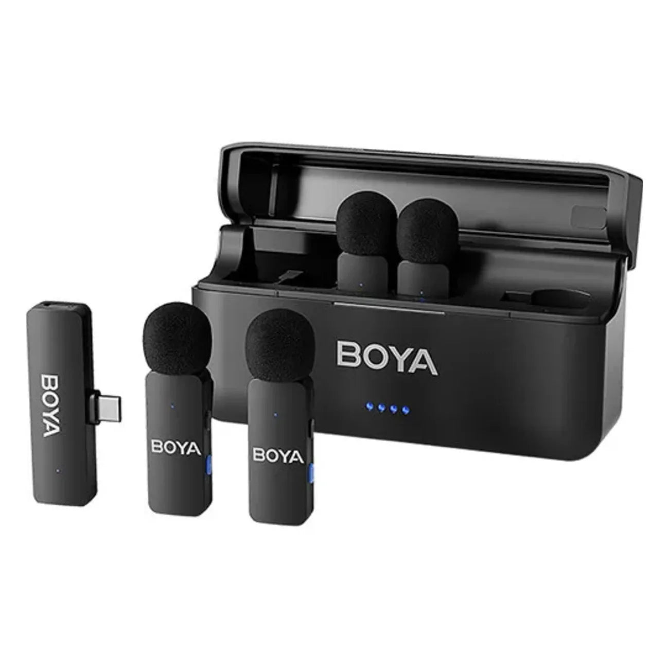 Micrófono de 4 Canales USB-C Boya BY-V4U