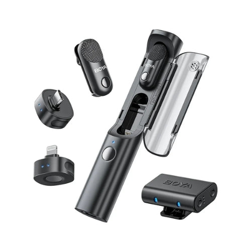 Micrófono BOYA Magic 🎙️ – IA 4-en-1, –40 dB Cancelación de Ruido, 48 kHz/24-bit