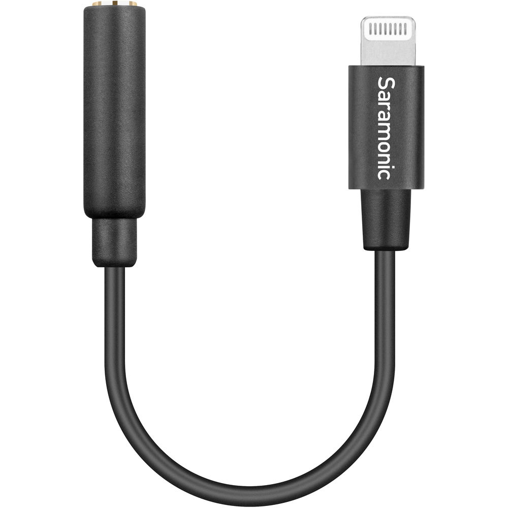 Adaptador TRRS 3,5 mm hembra a Lightning Saramonic SR-C2002