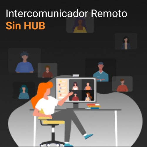 Auricular Maestro y Remoto para Intercom Witalk9 SE Saramonic