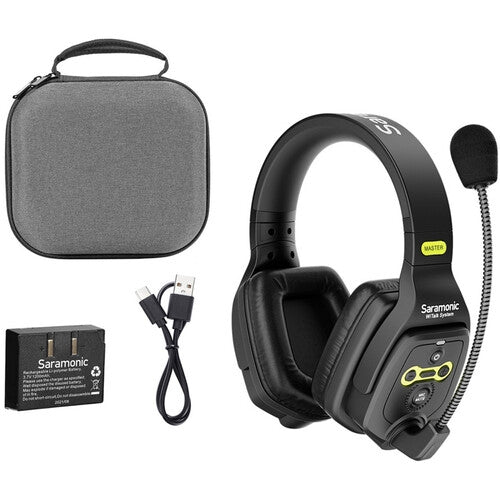 Auriculares maestros de dos oídos para el Intercom WiTalk Saramonic WiTalk-DMH