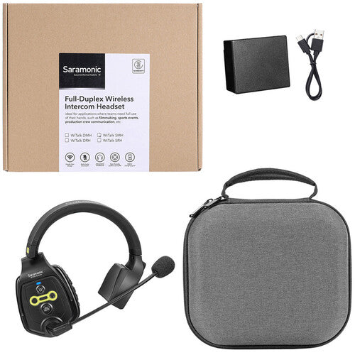 Auriculares maestros de un solo oído para el Intercom WiTalk Saramonic WiTalk-SMH