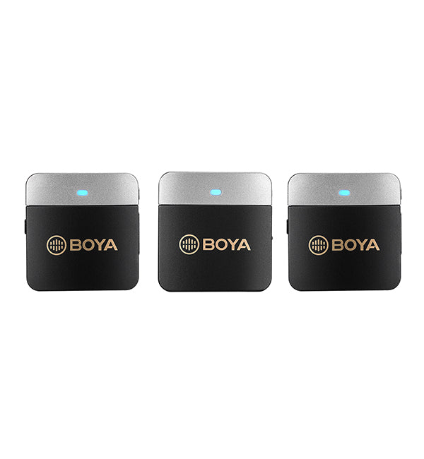 Sistema de Micrófono Inalámbrico para 2 personas (2,4 GHz) Boya BY-M1V2