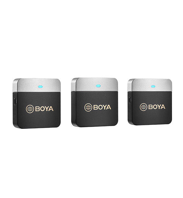 Sistema de Micrófono Inalámbrico para 2 personas (2,4 GHz) Boya BY-M1V2