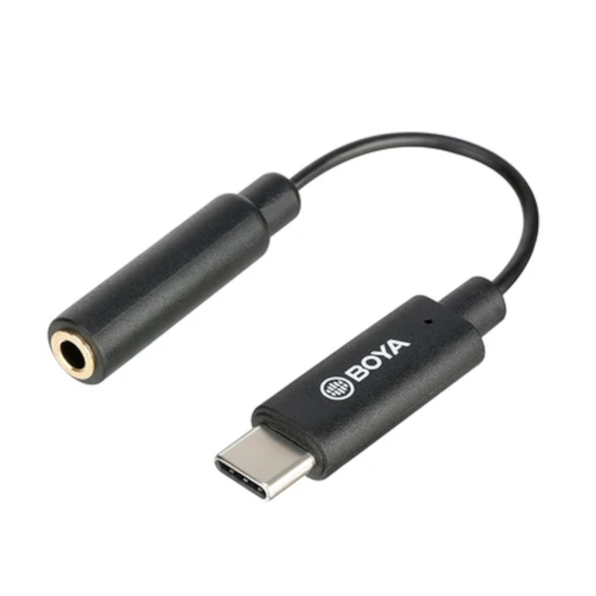 Mini Cable 3,5mm Hembra TRRS a USB-C macho Boya BY-K9