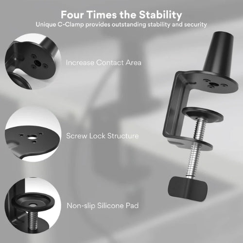Brazo Articulado Maono BA92 de Bajo Perfil para Micrófono