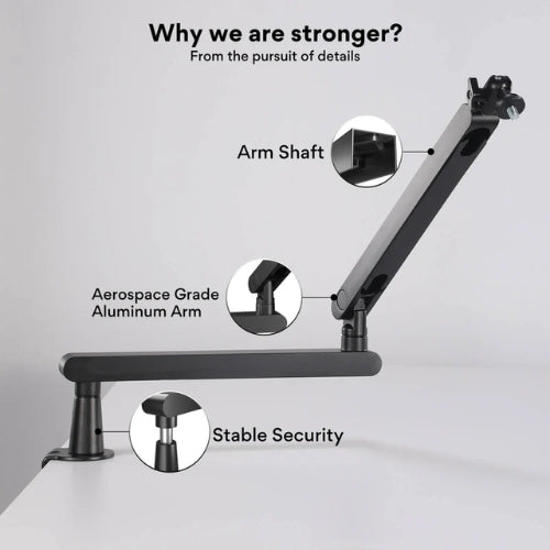 Brazo Articulado Maono BA92 de Bajo Perfil para Micrófono