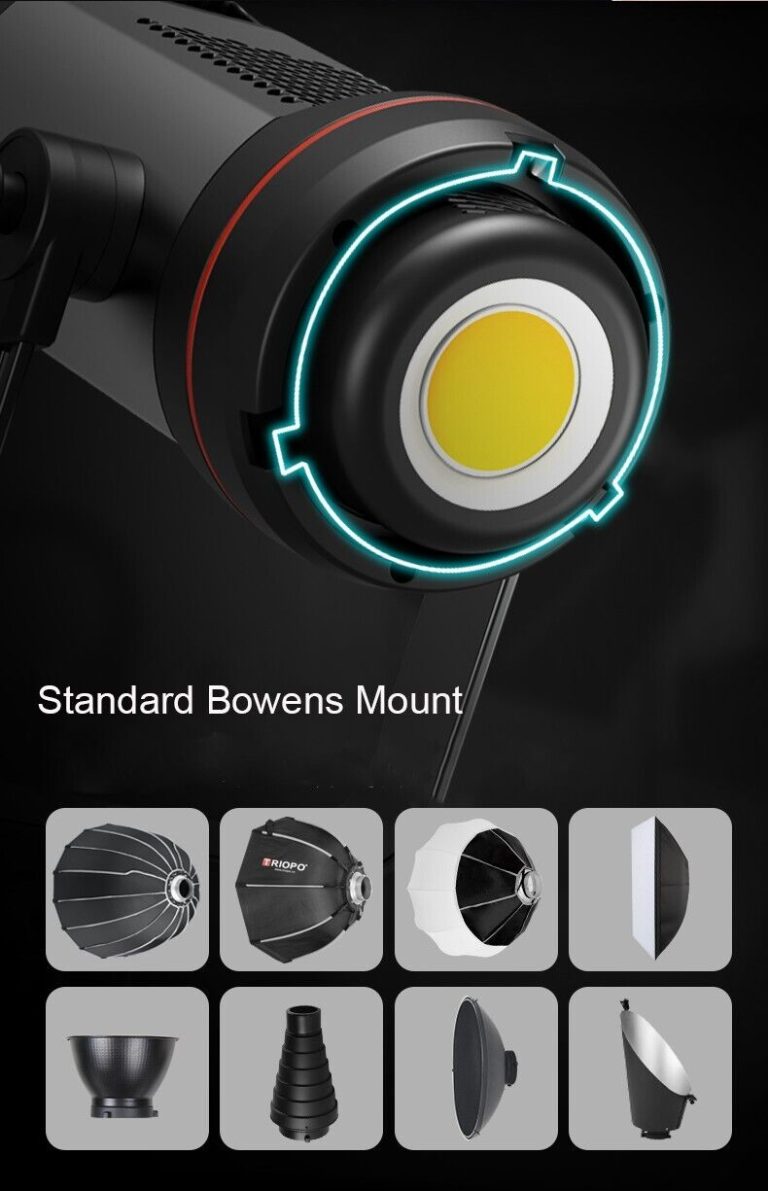 Cañón Led 200w Bicolor (3200K-5600K) Triopo M-200BI Mars