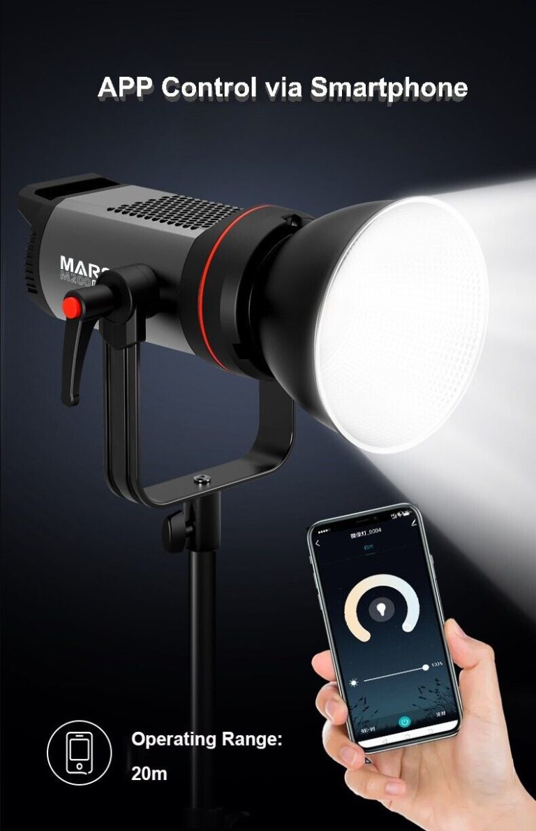 Cañón Led 200w Bicolor (3200K-5600K) Triopo M-200BI Mars