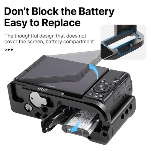 Empuñadura en L Ulanzi R105 para cámara ZV-1F