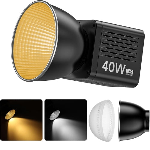 Foco LED Ulanzi L023 40W Pro – Potente y Portátil con Batería Integrada