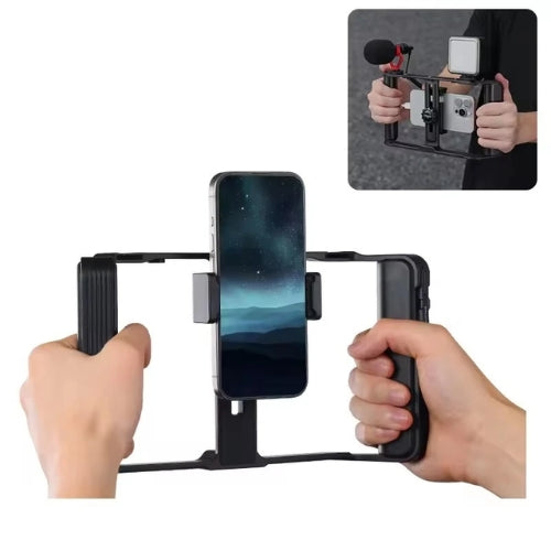Jaula Universal para Teléfono Ulanzi MA05 – Rig de Filmación con Montura, Zapatas y Control Bluetooth