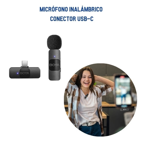 Kit Starter para Creadores | Trípode, Micrófono y Luz RGB (USB-C)