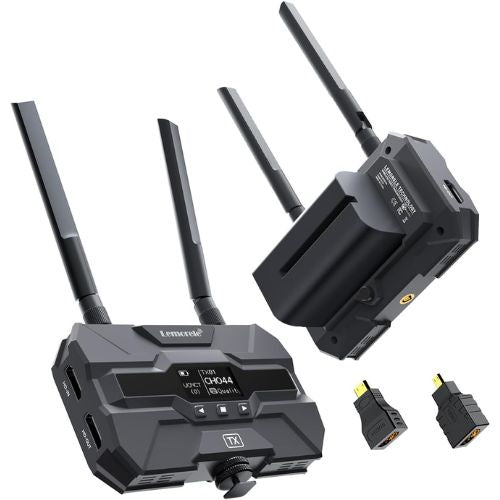 Kit de Transmisión de Video Inalámbrico HDMI con baterías 200 metros Lemorele R200