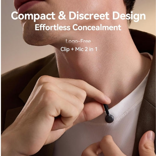 LARK M2S COMBO Hollyland - Sistema de Micrófonos Inalámbricos Ultraligeros de Compatibilidad Universal