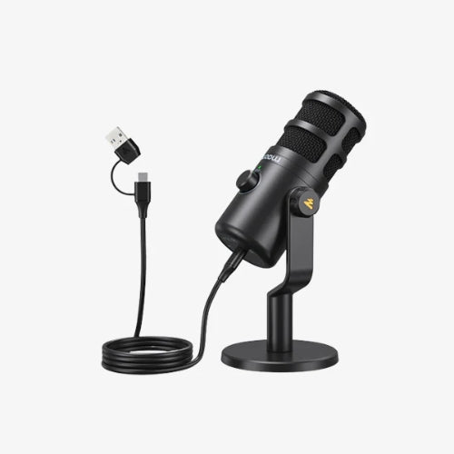 Micrófono Dinámico Cardioide para Podcasting y Streaming Maono PD100 USB