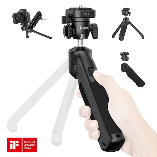 Mini Trípode Ulanzi TT38 – Compacto, Versátil y Listo para Capturar