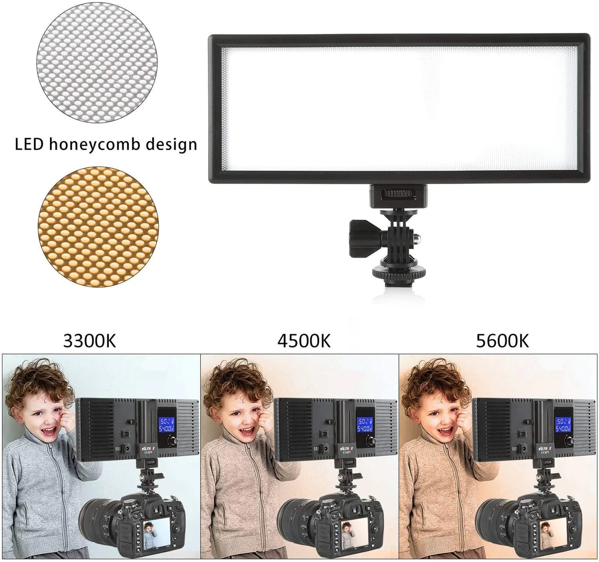 Panel LED Ultra delgado Bicolor VL-132T Viltrox