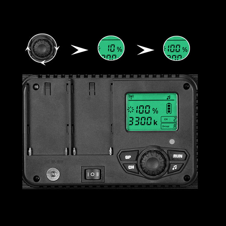 Panel de Luz LED Basculante 320 Leds Triopo LED-200U