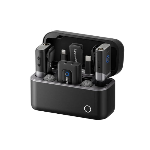 Saramonic Mix – Sistema de Micrófono Inalámbrico Profesional con Entrada para Micrófono Lavalier