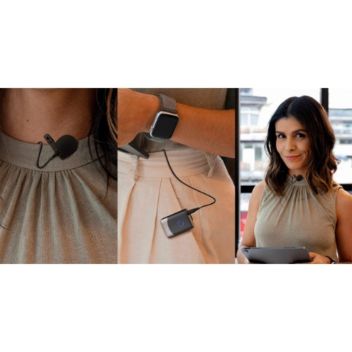 Saramonic Mix – Sistema de Micrófono Inalámbrico Profesional con Entrada para Micrófono Lavalier