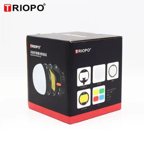Set de Accesorios Para Flash Speedlight de Cualquier Marca Triopo TR-08