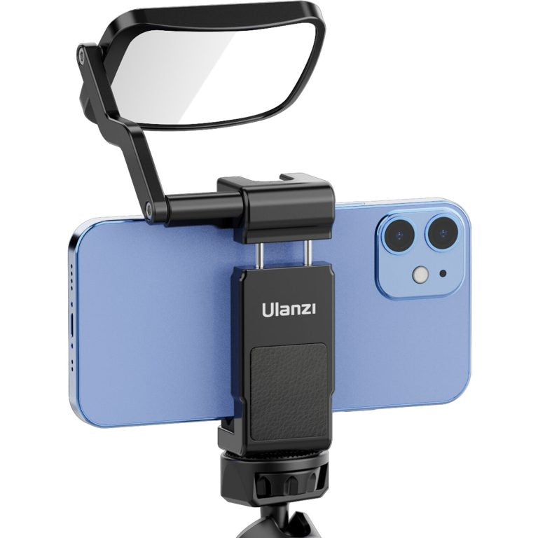 Descubre el Soporte Para Teléfonos en Trípode Con Espejo Ulanzi ST-30. Ideal para selfies y videos de alta calidad, este soporte es versátil, compatible y fácil de usar. ¡Perfecto para tus aventuras creativas!