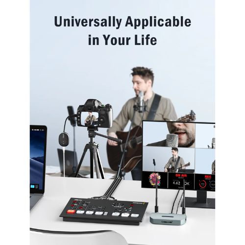 Transmisor Video 4K Inalámbrico HDMI a HDMI o VGA Lemorele Q5R1