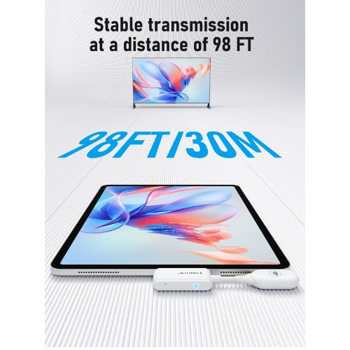 Transmisor de Video Inalámbrico Simple Desde USB-C a HDMI Lemorele P10