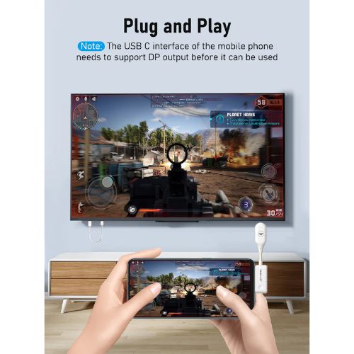 Transmisor de Video Inalámbrico Simple Desde USB-C a HDMI Lemorele P10