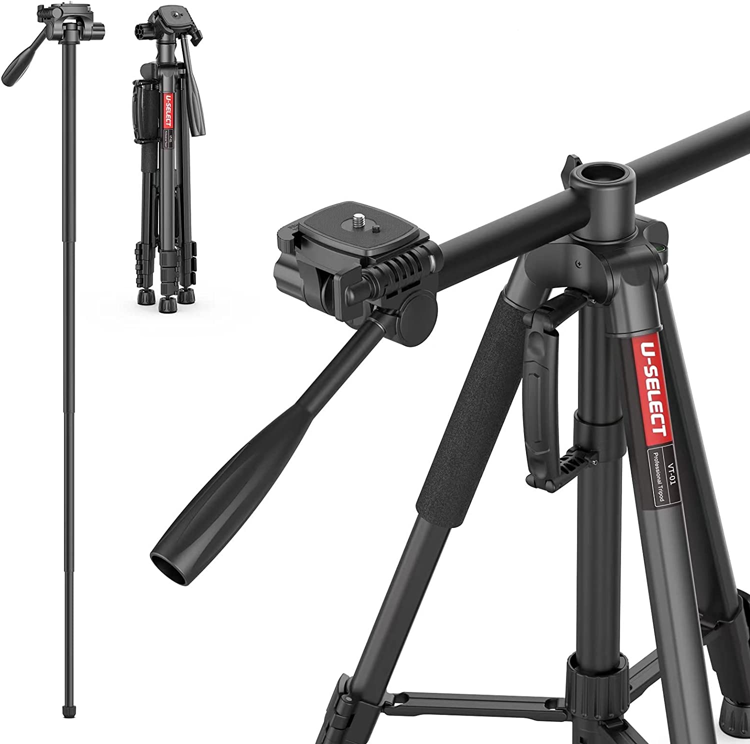 Trípode con función Barra Central en 90° Ulanzi VT-01