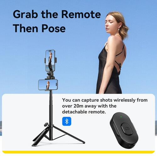 Ulanzi MT-70 Trípode Selfie Stick con Control Bluetooth – Extensible y Versátil