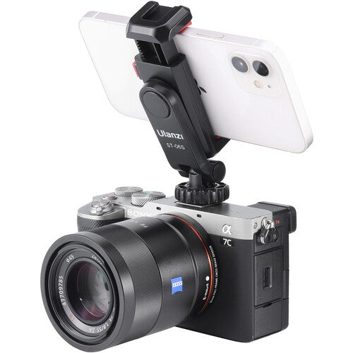 Ulanzi ST-06S - Soporte Multifuncional para Teléfonos con Zapata Fría y Rotación de 360 Grados