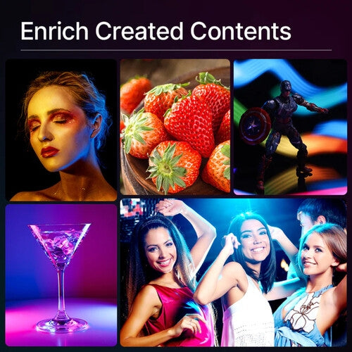 Ulanzi VL49 RGB PRO – Luz LED Compacta con Efectos RGB y Temperatura Ajustable