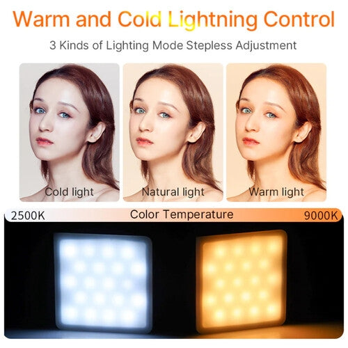 Ulanzi VL49 RGB PRO – Luz LED Compacta con Efectos RGB y Temperatura Ajustable