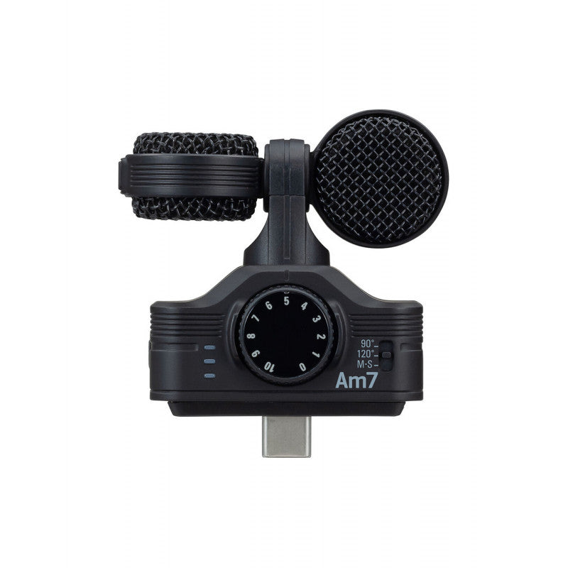 Micrófono Estéreo Mid-Side Para Dispositivos Android con Conector USB-C Zoom Am7