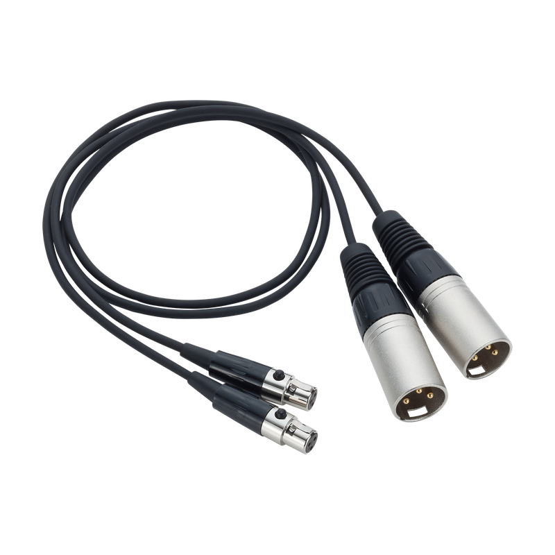 Par de Cables Adaptadores TA3 (Mini XLR Hembra) a XLR Macho Zoom TXF-8