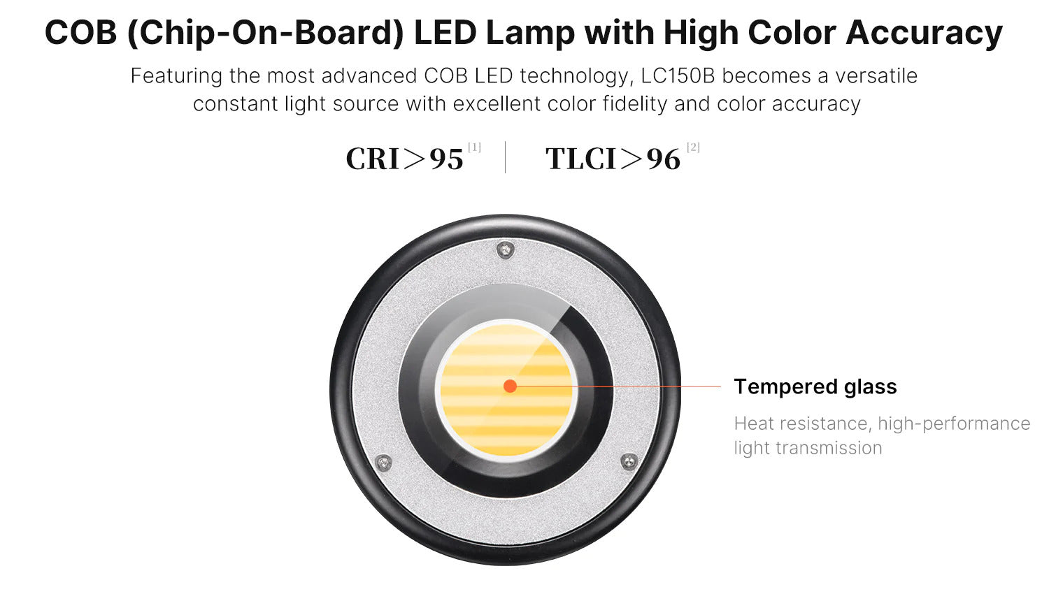 Cañón Led Bicolor 150W Montura Bowens - Ulanzi LC150BI