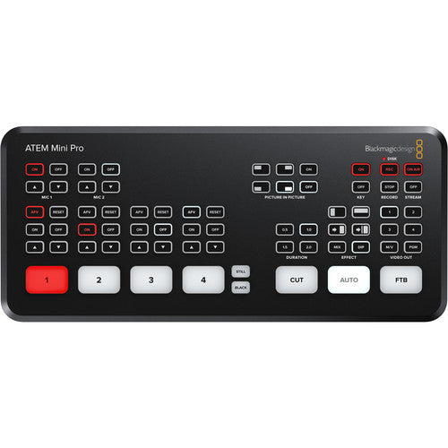 Blackmagic Design ATEM Mini Pro – Switcher HDMI Profesional para Streaming en Vivo