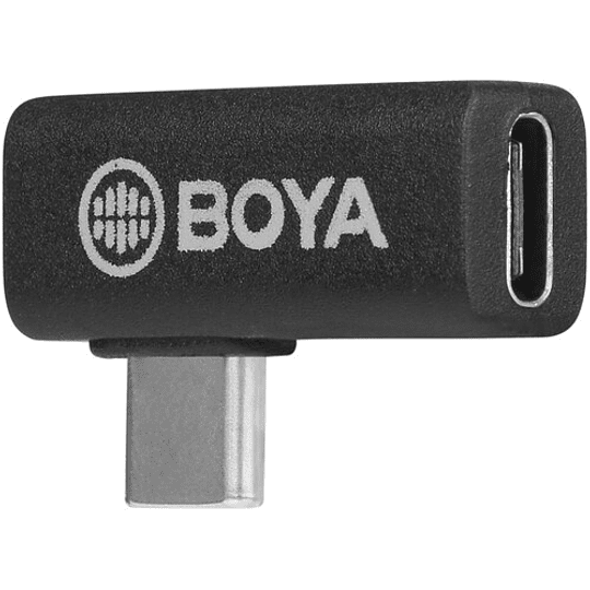 Adaptador Codo 90° USB-C Boya BY-K5