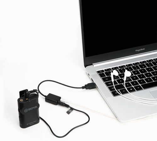 Adaptador de Sonido USB a Salidas para Audífono y Micrófono BY-EA2L