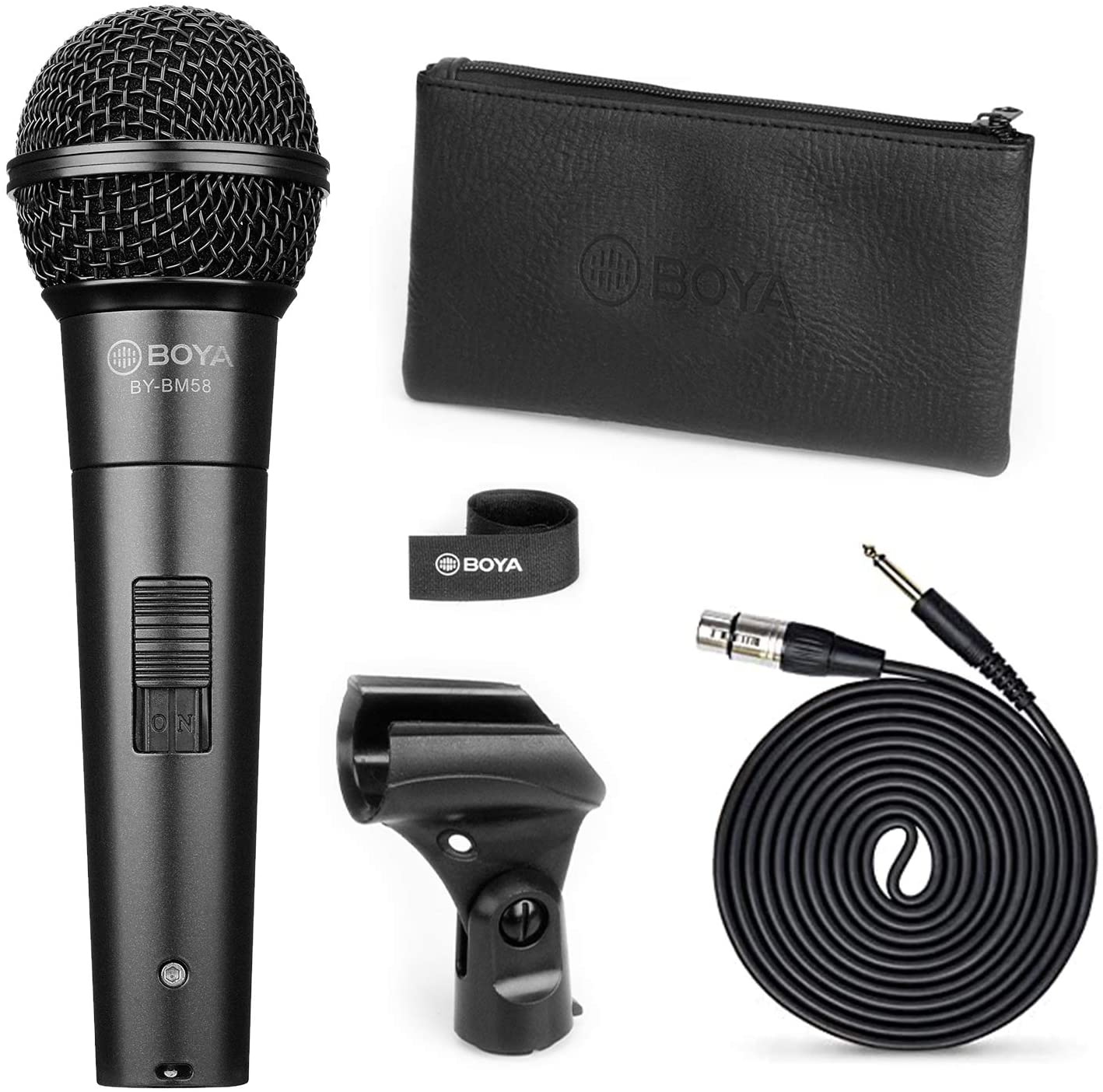 Micrófono de mano Cardioide Dinámico Boya BY-BM58