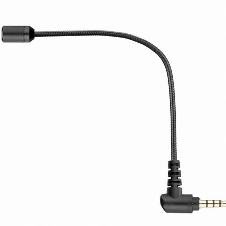 Mini Microfono Boya BY-UM4 Tipo Cuello de Ganso Para Telefonos y Computadores