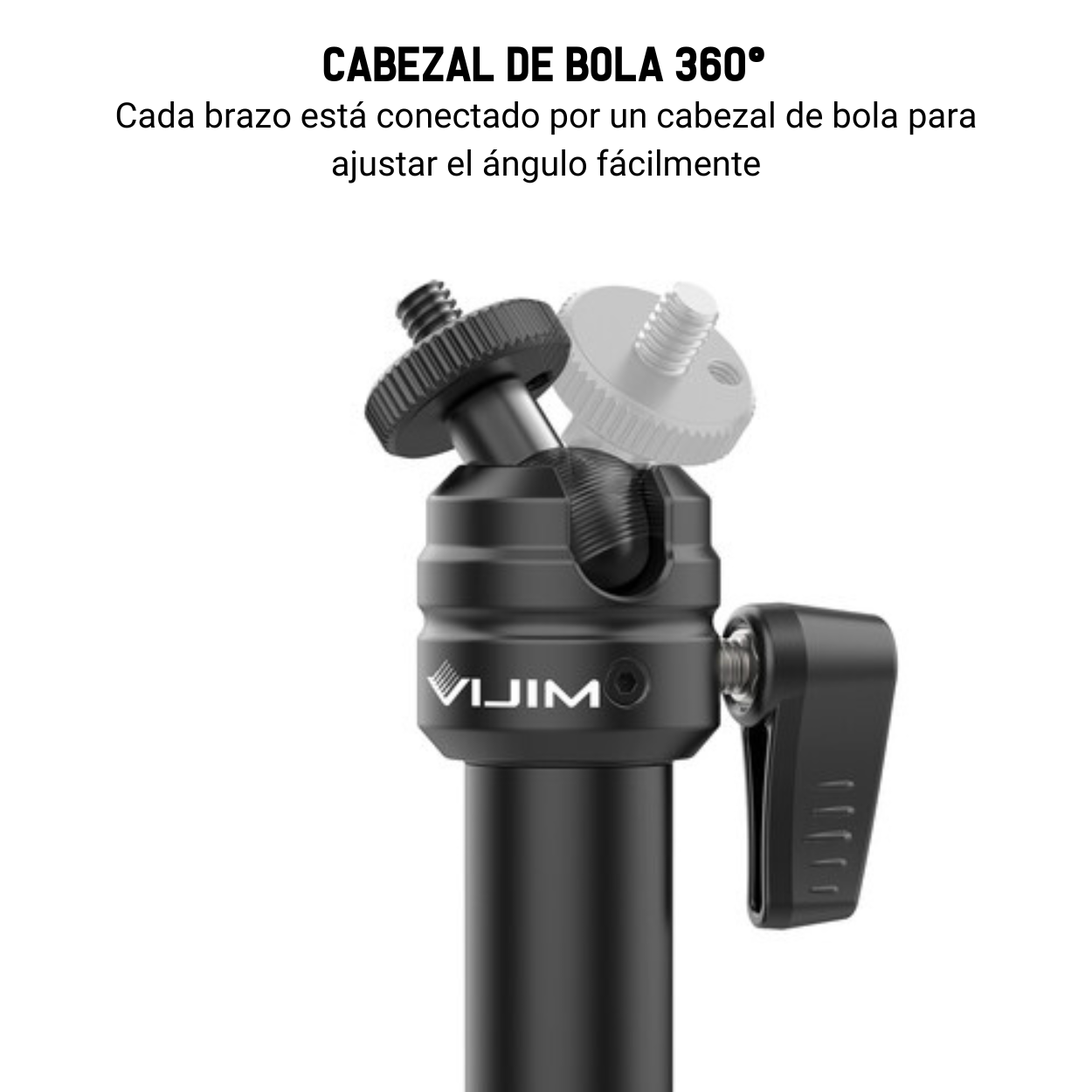 Brazo Articulado con Abrazadera de Mesa Vijim LS08