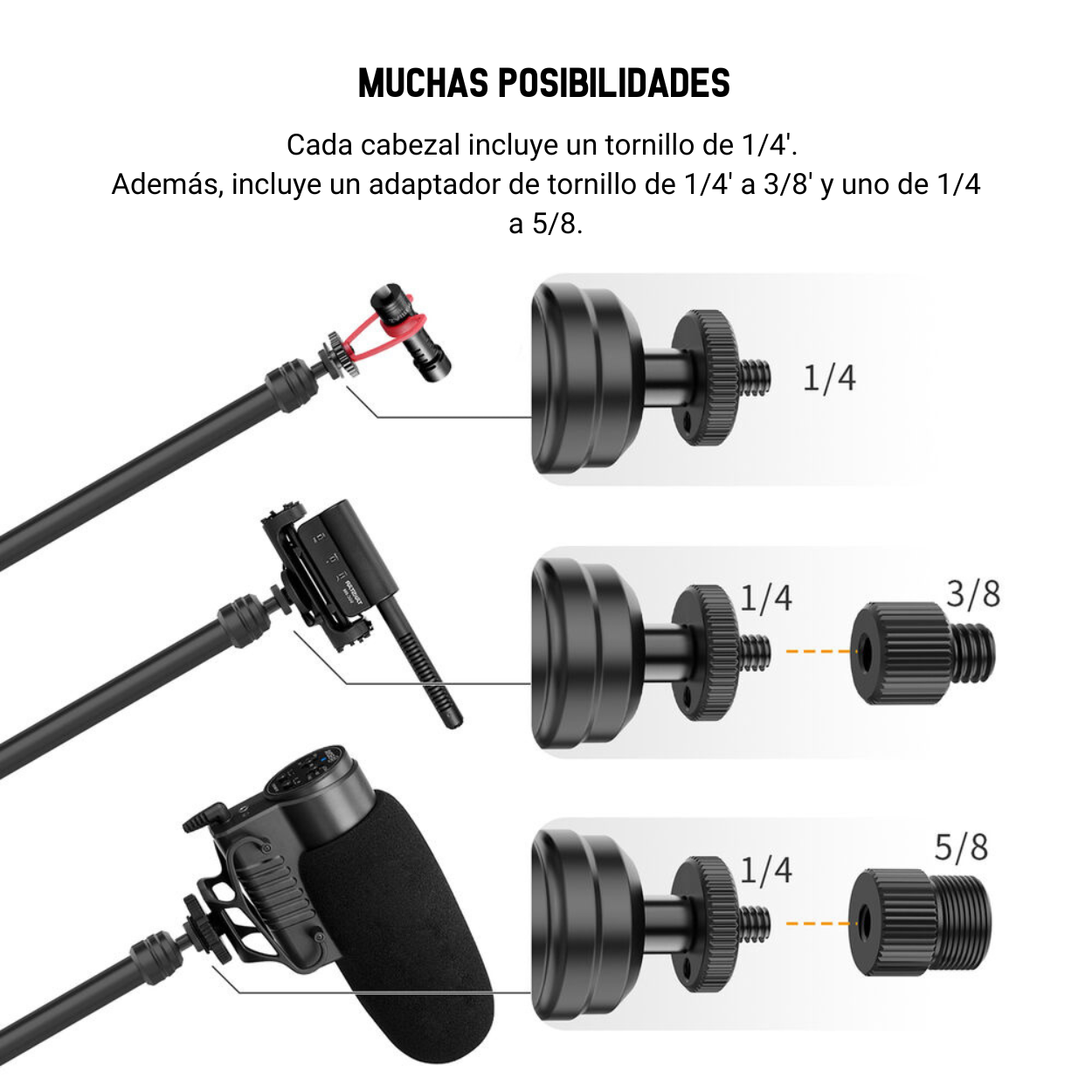 Brazo Articulado con Abrazadera de Mesa Vijim LS08