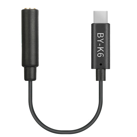 Cable Adaptador USB-C Macho – TRS Hembra BY-K6