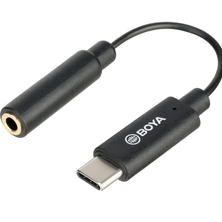 Cable Adaptador USB-C Macho – TRS Hembra BY-K6