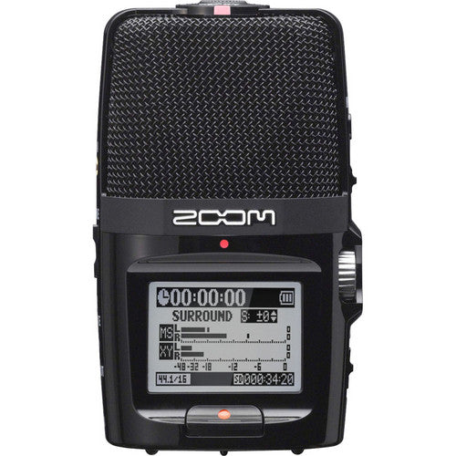 ZOOM H2n Grabadora Portátil de Mano 5 Micrófonos y 4 Modos de Grabación
