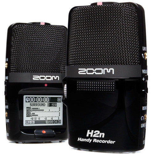ZOOM H2n Grabadora Portátil de Mano 5 Micrófonos y 4 Modos de Grabación