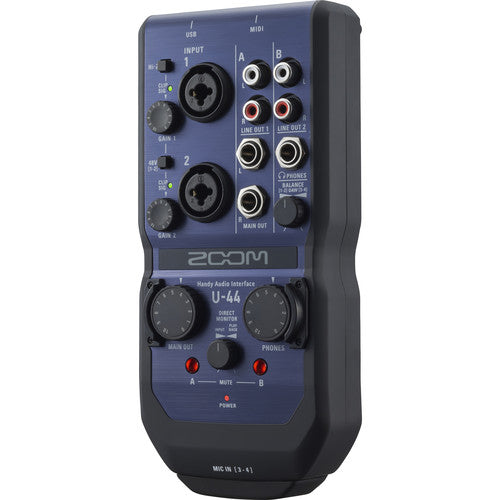 Interfaz de Audio Zoom U-44